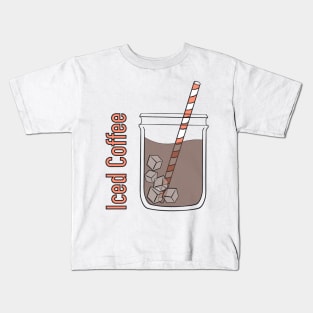 Iced Coffee Kids T-Shirt